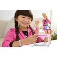 thumbnail image 3 of Barbie Gymnastics Coach & Student Balance Beam Blonde Doll Playsets, 3 of 7