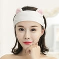 thumbnail image 3 of Makeup Headband, Cat Ear Lace, Spa Cosmetic Headbands, 3 Pack, 3 of 5