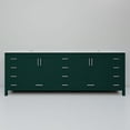 thumbnail image 4 of Jacques 84 in. W x 22 in. D Green Double Bath Vanity and Cultured Marble Top, 4 of 8