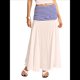 thumbnail image 1 of Falda Larga Plisada de Rayas Contrastantes para Mujer, Cintura Alta XL, 1 of 10