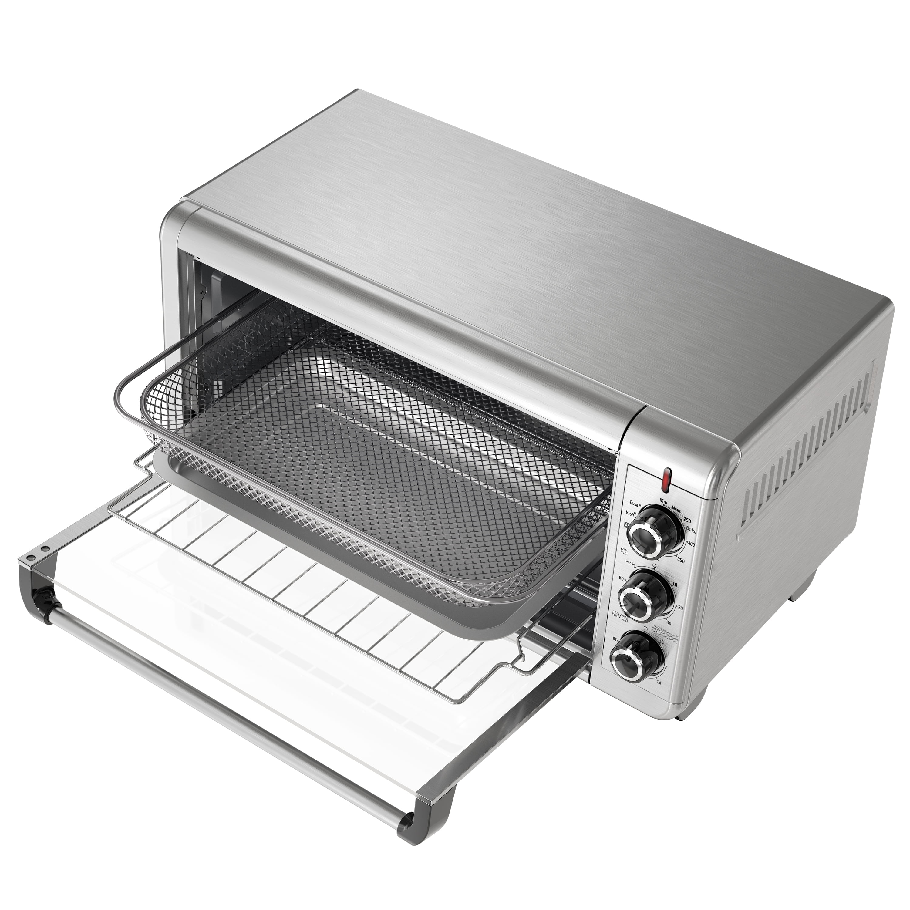 Black+Decker TO3265XSSD Extra Wide Crisp 'N Bake Air Fry Toaster Oven,  Silver, Fits 9 x 13 Pan for Sale in Mount Vernon, WA - OfferUp