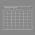 thumbnail image 4 of Fridge Calendar, Clear Acrylic Magnetic Monthly and Weekly Planning Board for Fridge Calendar 40x30cm, 4 of 7