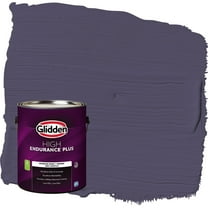 Glidden HEP Magic Spell / Purple Flat Interior Paint with Primer, 1 Gallon