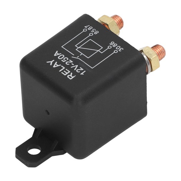 4 Pin DC 12V Relé Interruptor De Relé De Arranque De Automóvil, Normalmente Abierto Relé De Automóvil Carga Dividida Interruptor De Relé Automotriz Relé De Arranque De Vehículo Relé De Arranque De Sol