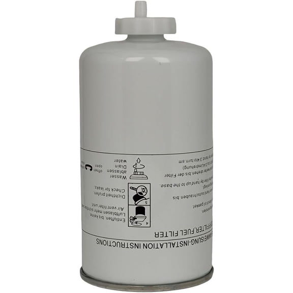 XYZIL Fuel Filter 1J430-43060 Compatible with Kubota D1803 V2403 V3307 Engine Spin-On Water Separator