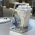 thumbnail image 2 of CaseCaca Vivid Butterfly Pattern Clear Phone Case for iPhone 15 Pro, 2 of 6
