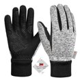 thumbnail image 1 of Guantes de invierno -10 ℉ 3m guantes térmicos thinsulate guantes cálidos para clima frío guantes para correr guantes de bicicleta con pantalla táctil para hombres, 1 of 5