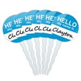 thumbnail image 1 of Clayton Hello My Name Is Cupcake Picks Toppers - Set of 6, 1 of 1
