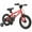 Red, variant on Costway 16-Inch Kid’s Bike for 4-7 Years Old with Adjustable Saddle & Anti-slip Handlebar Black