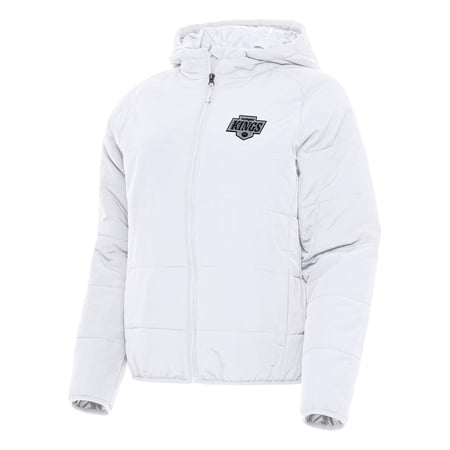 Women s Antigua White Los Angeles Kings Universe Full-Zip Puffer Jacket