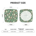 thumbnail image 6 of Uemuo Mushrooms Gnome Pattern Waterproof Square Couch Cushion Covers, Magic Sofa Covers Washable, Stretch Sofa Seat Cushion Slipcovers, 6 of 9