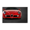 thumbnail image 2 of Rogan, Mark 24x19 Gold Ornate Wood Framed with Double Matting Museum Art Print Titled - Alfa Romeo 8C 2008, 2 of 4
