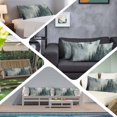 thumbnail image 6 of Green Mountain Body Pillow Covers 20"x54", Misty Forest Nature Woodland Pine Tree Landscape Soft Brushed Microfiber Breathable Throw Pillow Covers, Pillowcase with Zipper for Couch Sofa Bedroom, 6 of 9