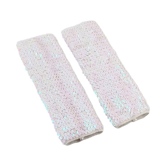 Sparkling Sequins Arm Sleeves Arm Warmers Glitters Oversleeves for Festival Gatherings Elastic and Stretchy for All Age