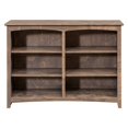 thumbnail image 3 of 36" x 48" Alder Wood Bookcase in Sandy Gray - Built in the USA, 3 of 3