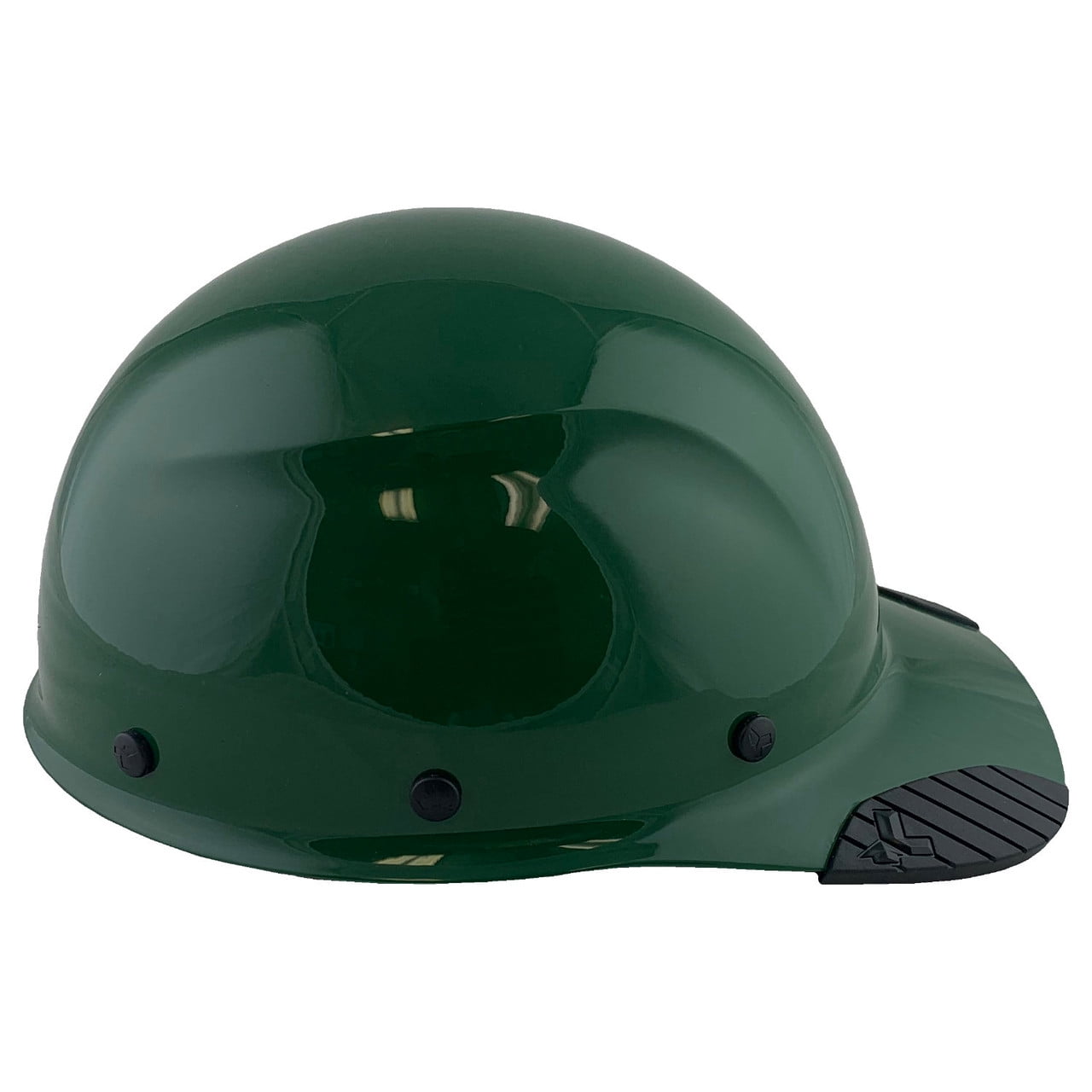 DAX Fiberglass Composite Hard Hat - Cap Style Factory Green with Tote
