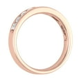 thumbnail image 2 of 0.60 Carat Channel Set Diamond Wedding Band Ring in 14K Rose Gold (Ring Size 7) (SI1-SI2 Clarity), 2 of 5