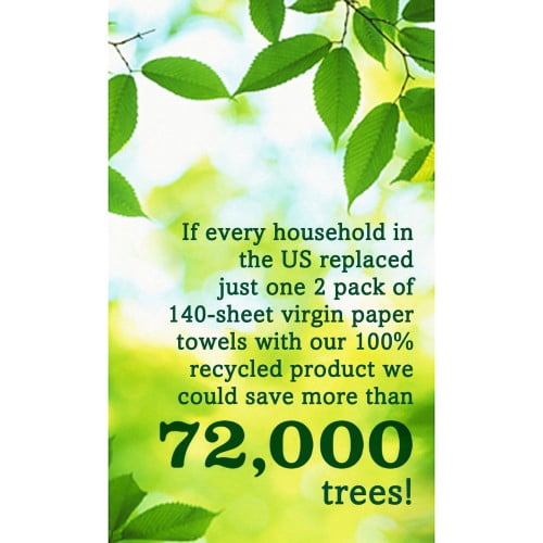 Seventh Generation 100% Recycled Paper Towels, Each
