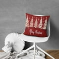 thumbnail image 5 of Welcome Christmas Snowflake Pine Tree Throw Pillow Covers Modern Square Cushion Covers 2 Pieces Fashion Pillow Cover for Indoor Home Bedroom, 5 of 7