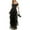Black, variant on City Studios Womens Juniors Mesh Tiered Evening Dress