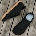 thumbnail image 3 of DQrwqpou Zapatos Casuales Transpirables Cómodos para Actividades Al Aire Libre (negro 40), 3 of 9