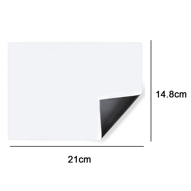 Cinch! 16 x 11 Magnetic Dry Erase Whiteboard Sheet for Kitchen Fridge