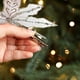 thumbnail image 5 of Adornos navideños de alta gama con malla de simulación y clip para decoración de bodas y fiestas., 5 of 5