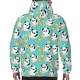 thumbnail image 5 of Hoodies for Men - Panda Bathing Long Sleeve Comfrt Men'S Fashion Hoodies & Sweatshirts, Sweatshirts for Men Hoodies Pullover Clothing Clothes with Pouch, 5 of 7