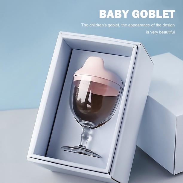 Baby Goblet - Sin derrame bebé Sippy Copa de vino Copa de vino para niños pequeños Taza de alimentación Likrtyny Para estrenar