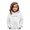 00#White1196, variant on Shinyii Girls Casual Hoodie Letter Print Pullover Hooded Sweatshirt, Black, Sizes 3-10