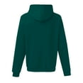 thumbnail image 4 of Outfmvch Men's Zip-Up Hoodie,Full-Zip Hoodie,Hooded Sweatshirt,Fleece Hoodie Men's Fashionable Casual Solid Color Trendy Hooded Zipper Sports Hoodie Green S, 4 of 5