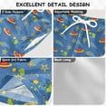 thumbnail image 2 of FORMRS Boys Swim Trunks Quick Dry Mesh Lining Beach Boardshorts, Sizes XS-XL, Blue Cartoon Galaxy, 2 of 7