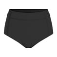 thumbnail image 5 of Kpoplk Women's High Waisted Bikini Bottom Full Coverage Bathing Suit Swim Bottoms Tummy Control Swimsuit Shorts Size XL,Black, 5 of 9
