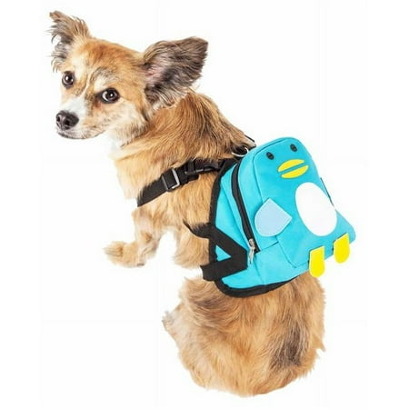 UPC: 0812131031576 | Pet Life ®  Waggler Hobbler  Large-Pocketed Animated Fashion Dog Harness Backpack
