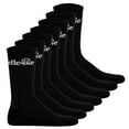 thumbnail image 1 of ellesse Unisex Calcetines deportivos, 7 pares - Trego Sport Sock, Calcetines de Tripulación, Tenis, Puño Acanalado, Logotipo Negro 40-42, 1 of 3