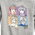 thumbnail image 3 of Golden Girls - Golden Girls Character Grid - Toddler And Youth Crewneck Fleece Sweatshirt, 3 of 5