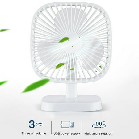 

Fogcroll Portable Home Office Desktop Electric Mute Strong Wind Mini USB Cooling Fan