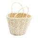 thumbnail image 5 of 2x Mini Casa de Muñecas a Escala 1:12, Cesta Tejida Artesanal, Contenedores de Comida Vegetal, Cesta de Picnic con Asa para Juego de Simulación, 2 piezas, 5 of 8