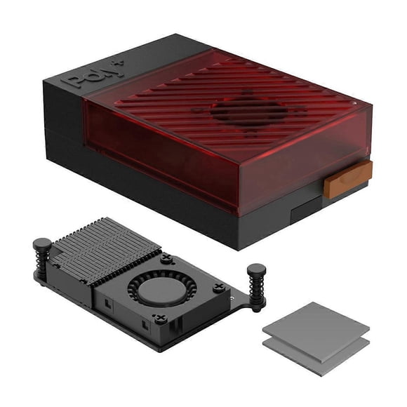 ForRaspberry Pi 5 Case with Active Cooler Enhanced Protection Design Easy Assembly