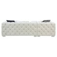 thumbnail image 4 of ACME Qokmis 2-Piece Upholstered Sectional Sofa in Beige, 4 of 8
