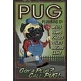 thumbnail image 4 of Pug, Retro Plumbing Ad (19x27 inches, Premium 500 Piece Jigsaw Puzzle for Adults and Family, Made in USA), 4 of 4