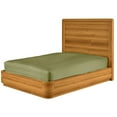 thumbnail image 5 of Better Homes & Gardens Juliet Curved Wood Platform Bed, Queen, Honey Brown, 5 of 8