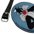thumbnail image 2 of Looney Tunes Sylvester Round Leather Luggage Card Suitcase Carry-On ID Tag, 2 of 6