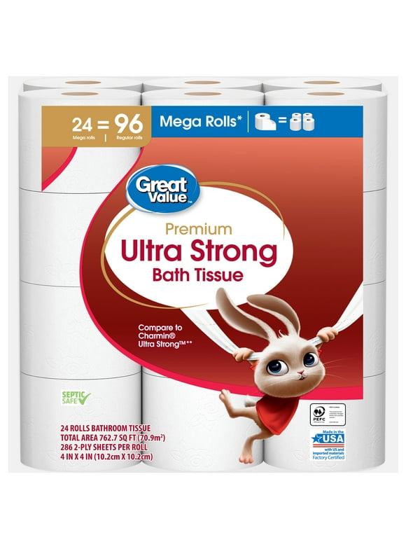 Great Value Toilet Paper in Toilet Paper