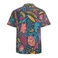 thumbnail image 3 of High Quality Hawaiian Shirts for Men Short Sleeve Aloha Beach Shirt Floral Summer Casual Button Down Shirts Blouses 4S7B2W, 3 of 7
