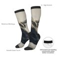 thumbnail image 4 of Sigee Mystical Bull in Fog for Socks for Men Women Socks Stocking Compression Socks, 4 of 6