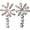 Brown, variant on 26 count Metal Snap Hair Clips,  & Water Drop Hair Barrettes for Women, Leopard Print, Non-Slip Y2K Accessories for Women Girls Thin Thick Hair ()