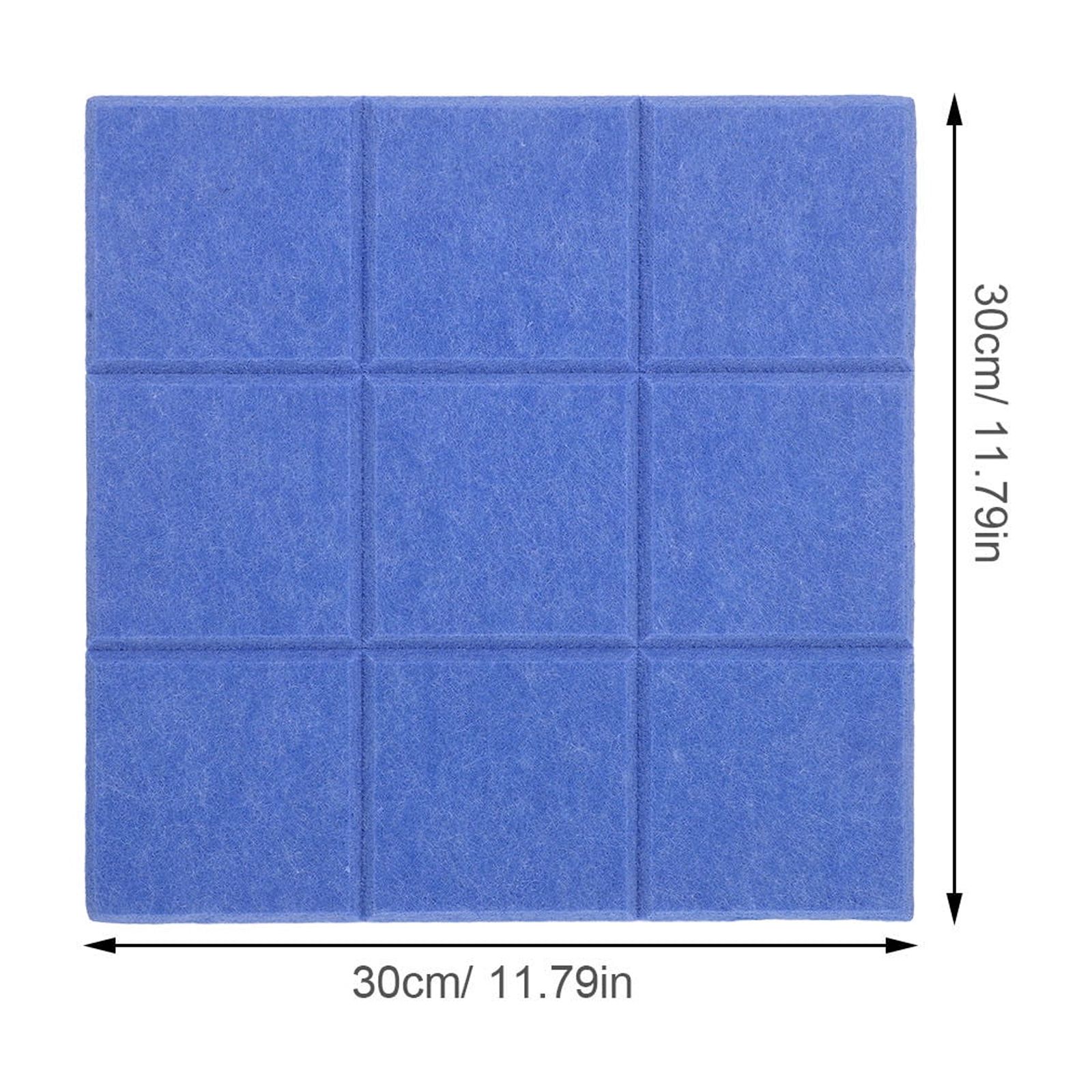RENACLIPY 6Pcs Removable Self Adhesive Felt Bulletin Boards for Wall Decoration and Visual Display