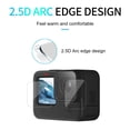 thumbnail image 3 of Película de pantalla de cámara TELESIN 3pcs Protector de pantalla de vidrio templado Reemplazo de película de lente protectora para cámara de acción negra GoPro Hero 9 TELESIN  Película de pantalla de cámara, 3 of 7