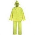thumbnail image 2 of OX025PU-XL 3-Piece Rainsuits, X-Large, Polyester, Yellow, 2 of 3